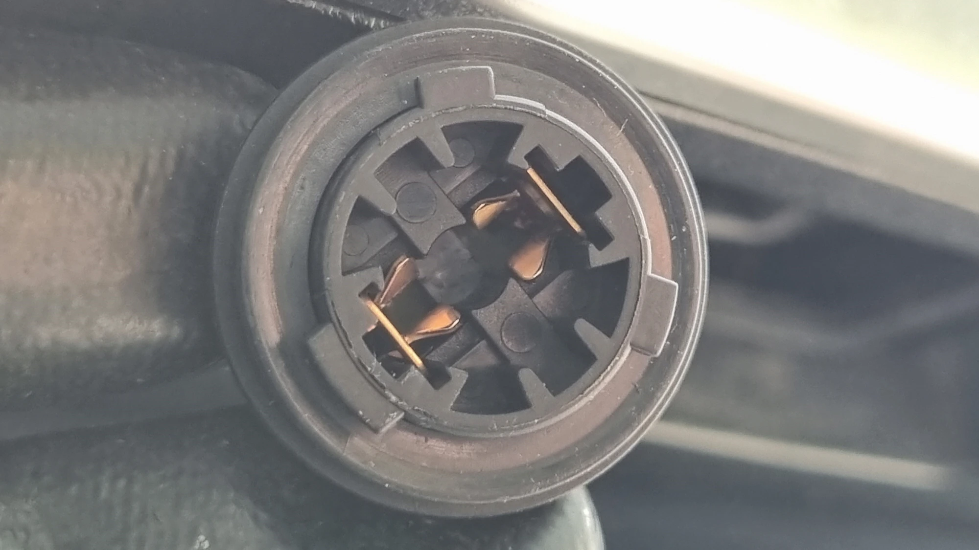 램프 소켓 모습