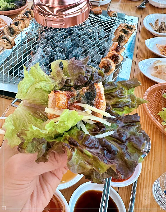 용인, 기흥 맛집 대물장어 숯불 구이, 소금구이, 양념구이