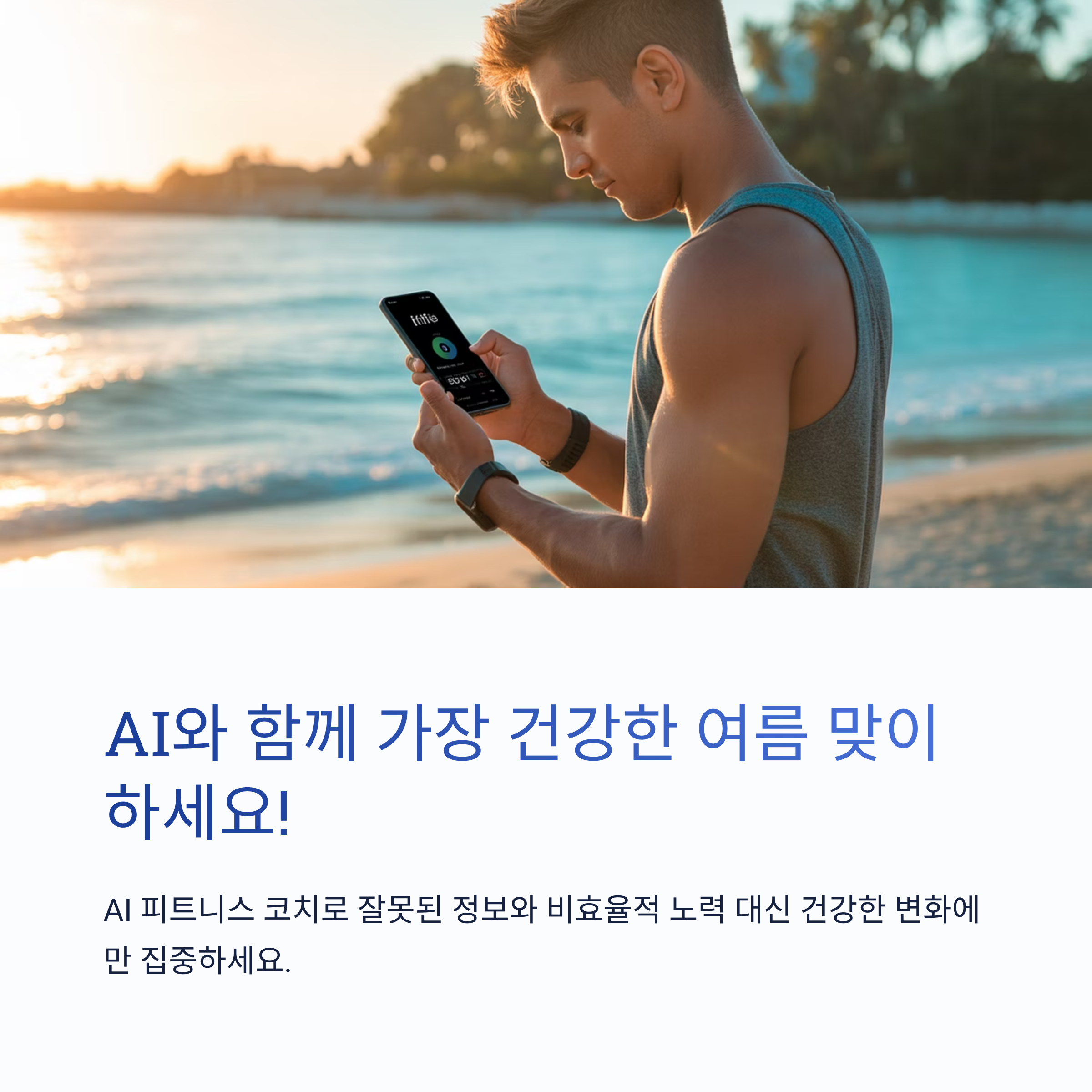AI와 함께, 가장 똑똑하고 건강한 여름을 맞이