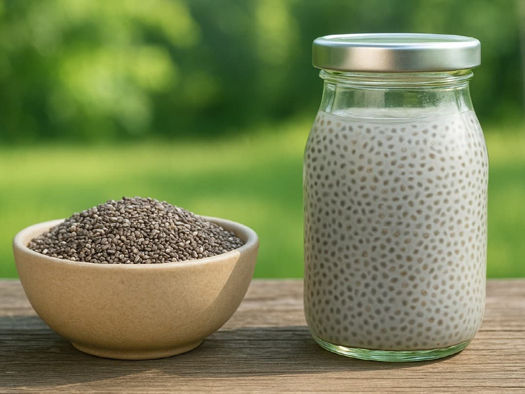 물에 불려서 섭취하는 치아씨드