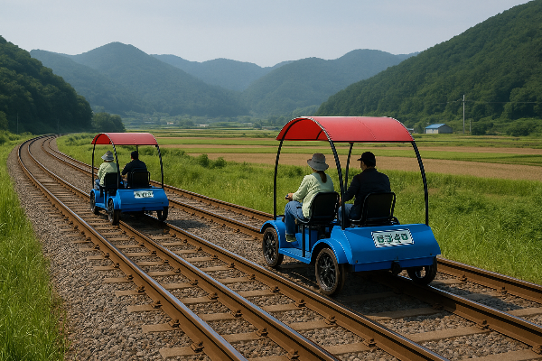 레일바이크 사진