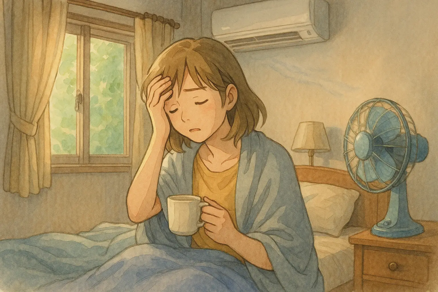 시나리오 문단 - 내 몸이 아프다고 말하고 있었는데 난 계속 무시했어요