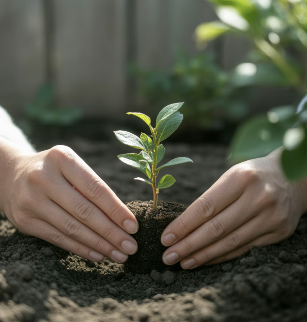 심는 시기와 방법, 너무 깊지 않게!