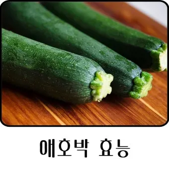 애호박 효능 여름철 보약 같은 채소 정리_12