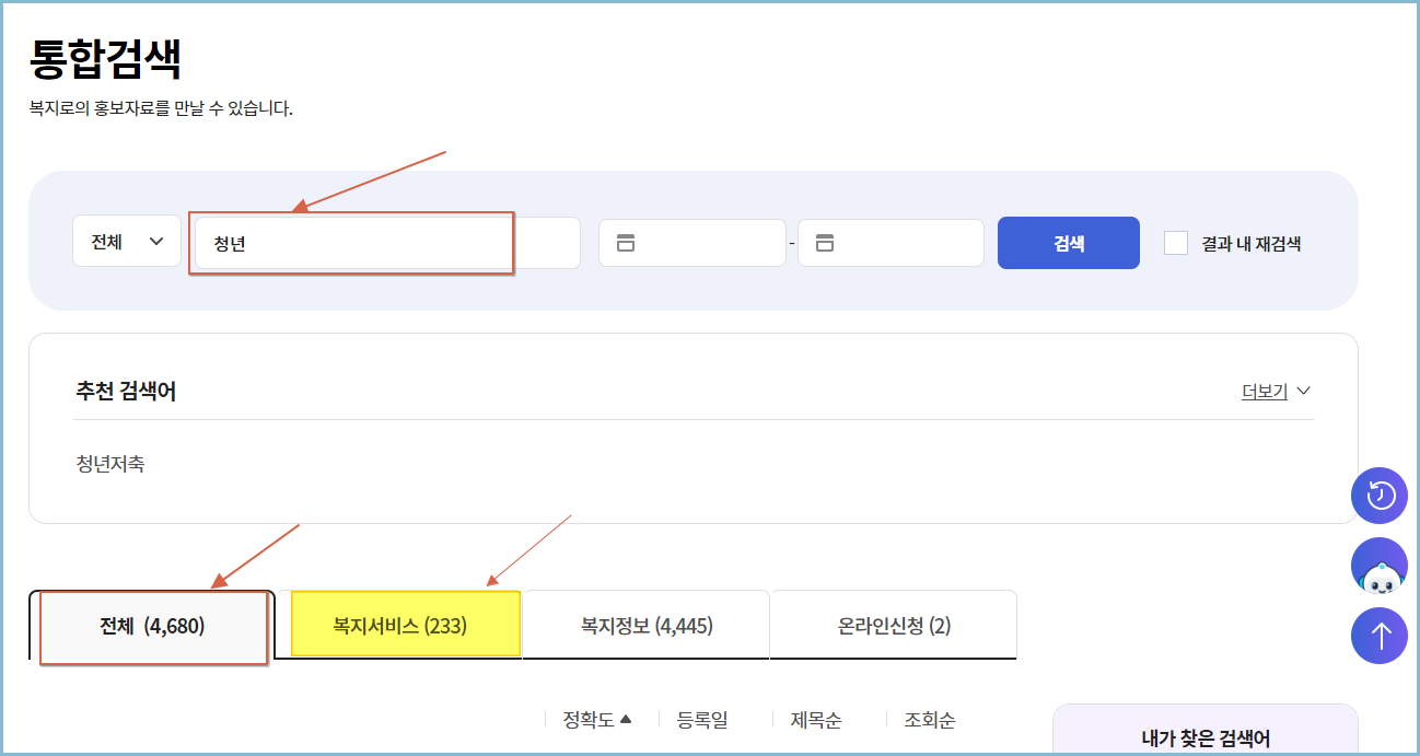 정부지원금-복지로