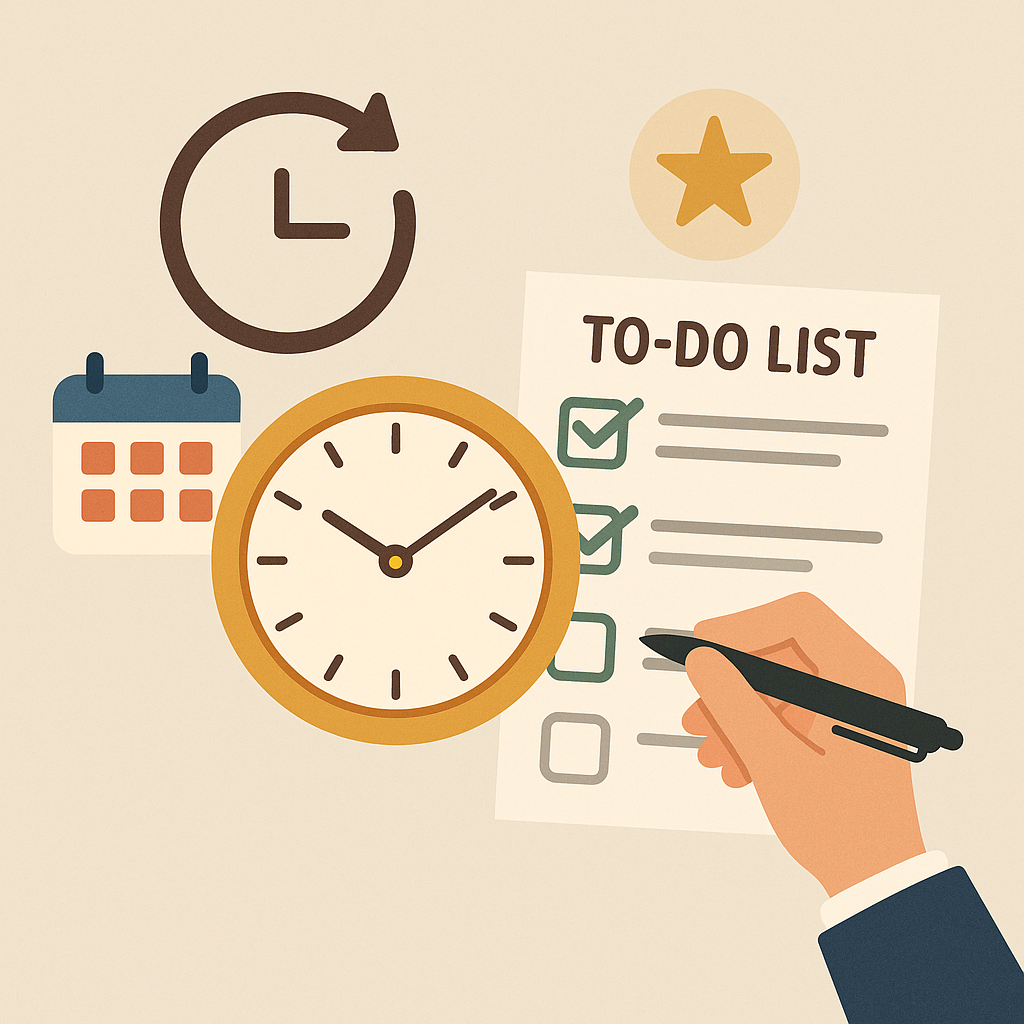 시간 관리 관련 사진