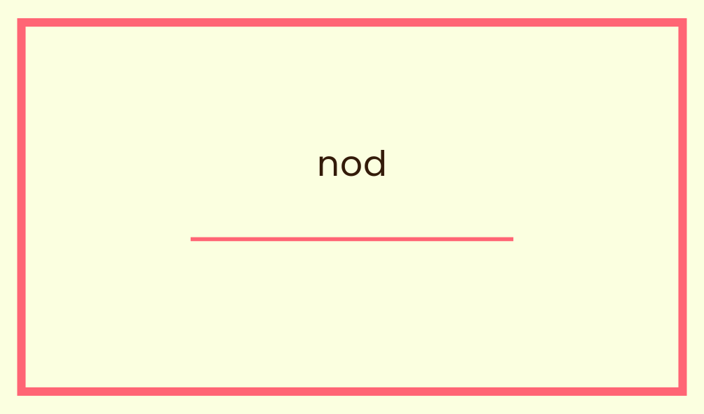 nod