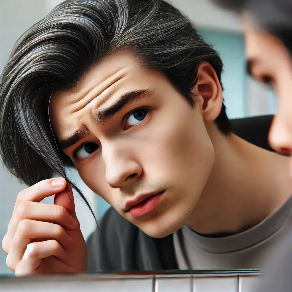 흰머리가 나는 원인