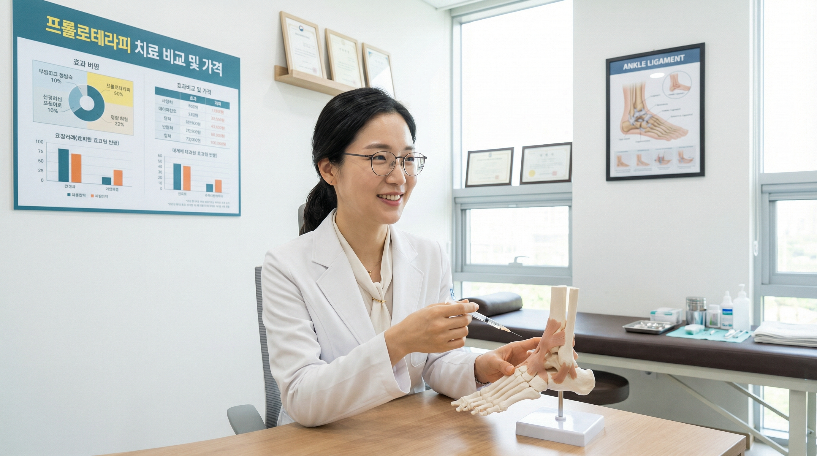 발목 프롤로 주사치료 가격 비교 및 효과 총정리