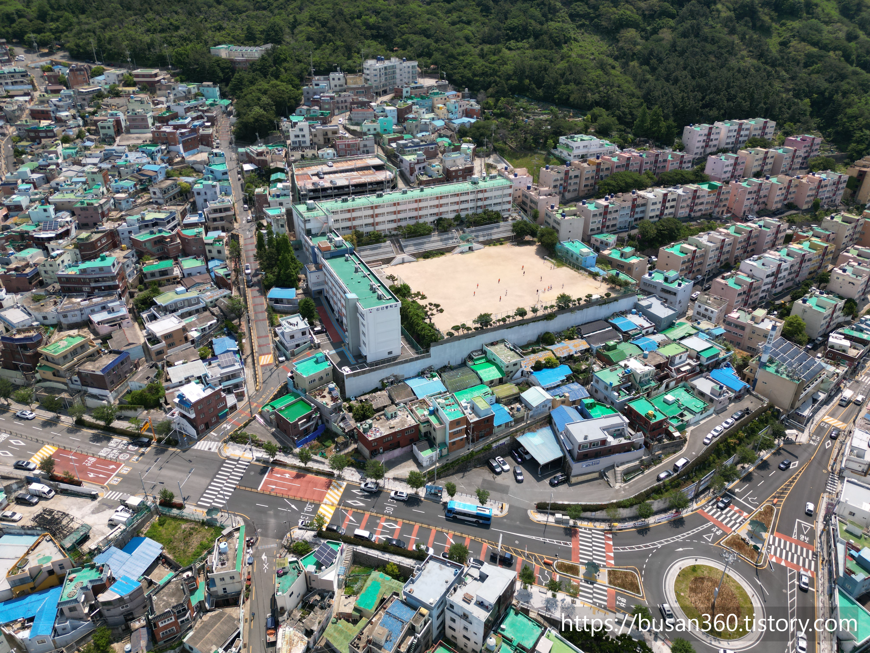 부산 신선중학교