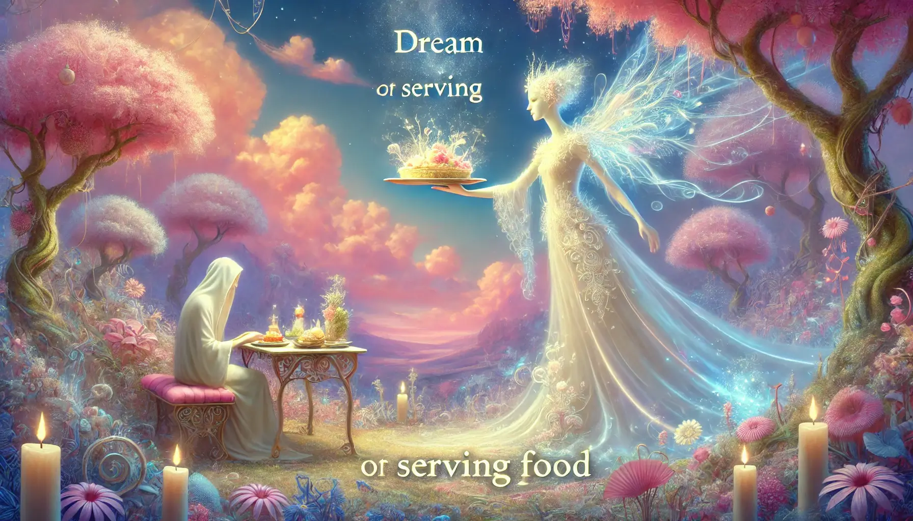 음식 대접하는 꿈 해몽