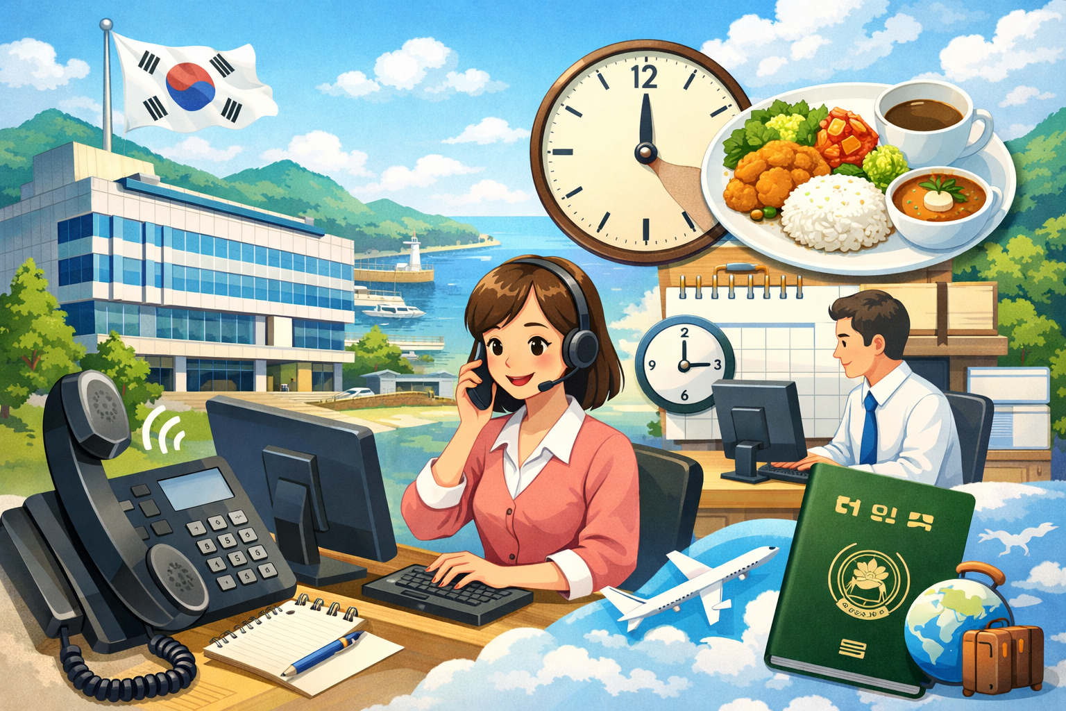 통영시청 민원실 전화번호 총정리|점심시간·업무시간·여권 민원까지 한눈에 관련 사진