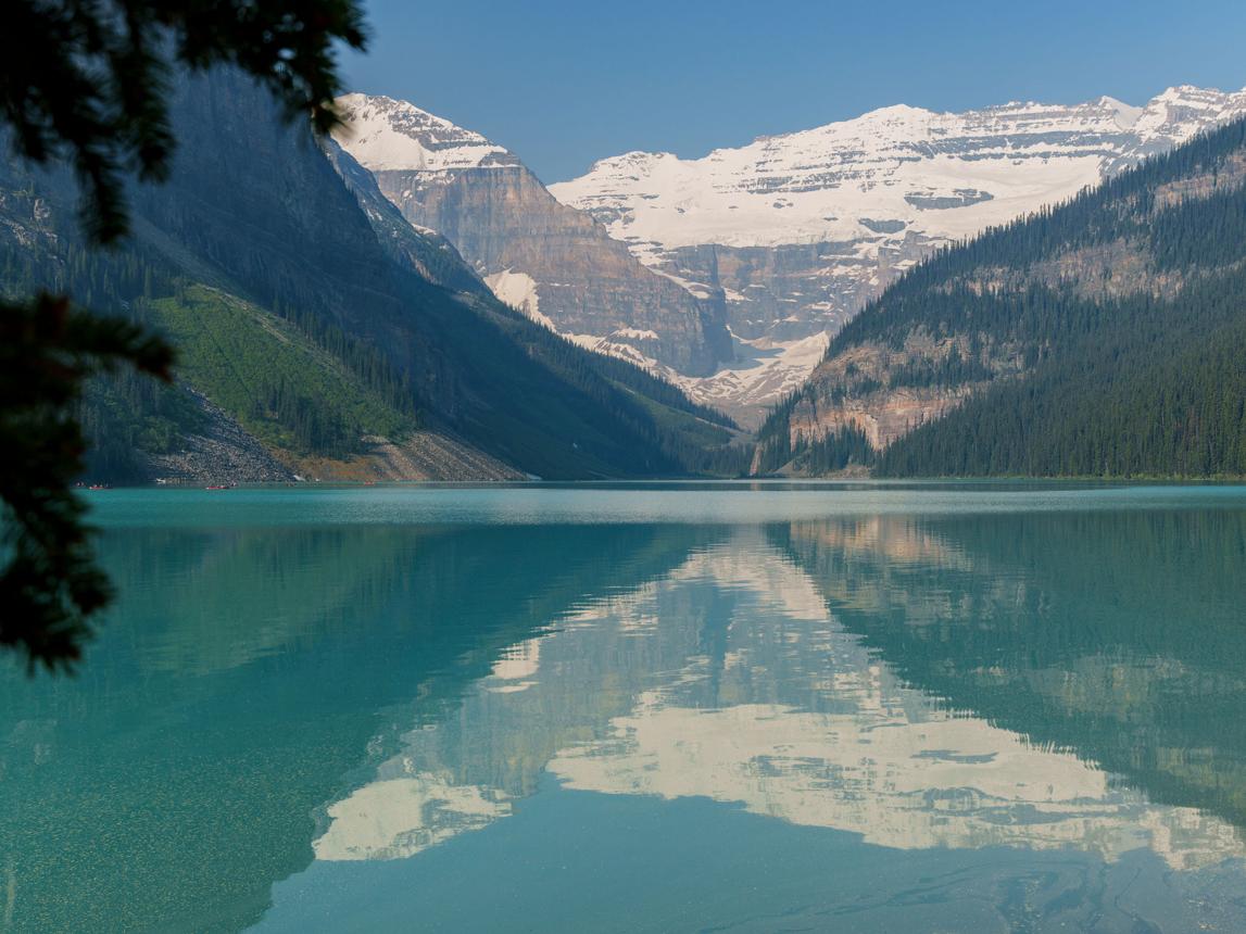 캐나다 벤프 국립공원 루이스 호수