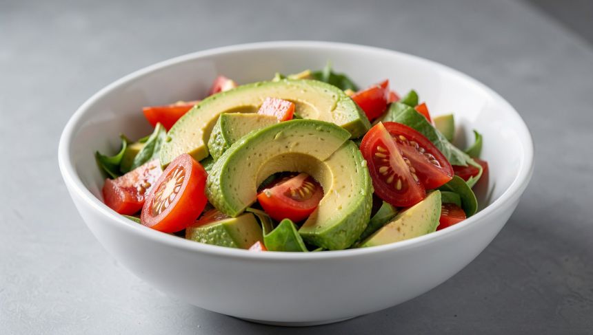 혈관 청소에 좋은 아보카도 토마토 샐러드