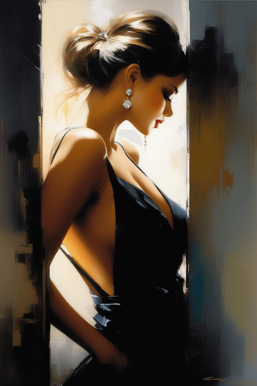 Playground AI로 생성한 그림(4) - 키스