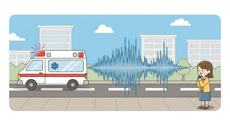 도플러 효과란 무엇일까? 구급차 사이렌 소리가 변하는 이유