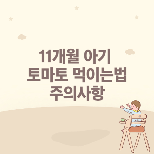 아기 토마토 언제부터? 섭취 방법과 주의사항 정리