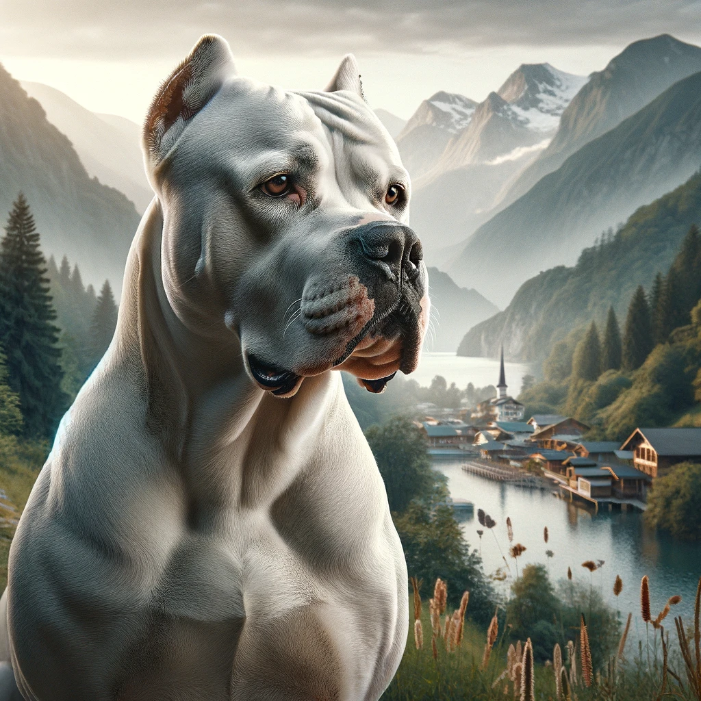 퓨마 사냥 도고 아르헨티노 견종