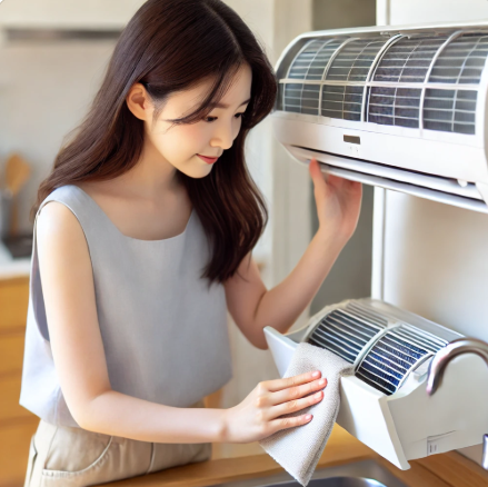 가정용 에어컨 셀프 청소