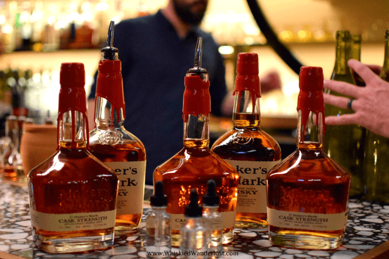 Cask strength whiskey