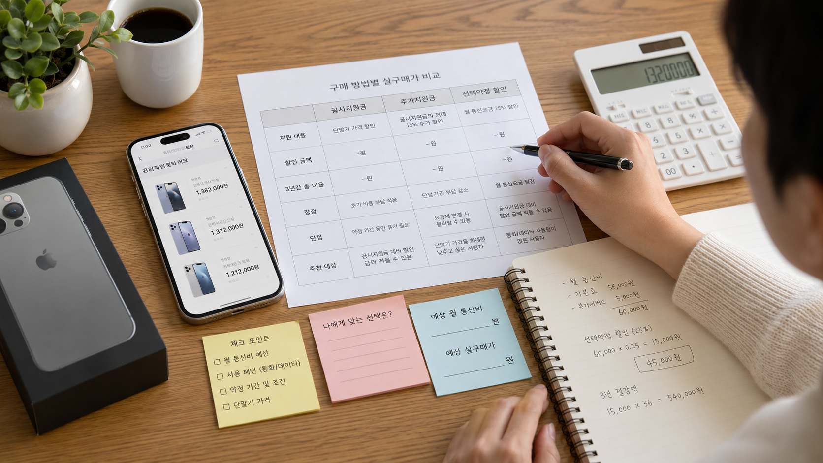 휴대폰 구매 전 체크리스트