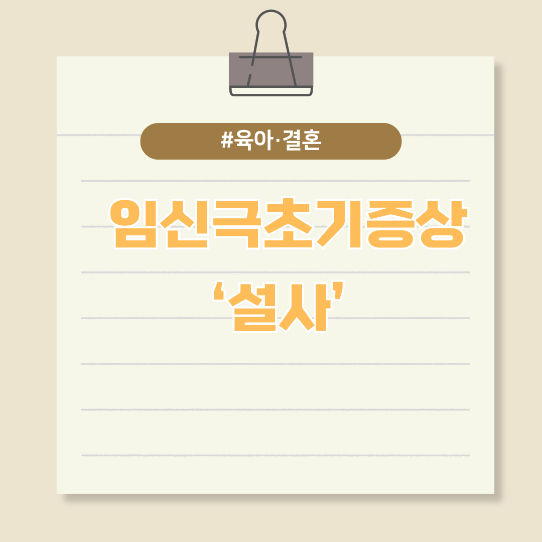 임신 극초기 증상으로 나타날 수 있는 설사에 대하여 알아봅시다.