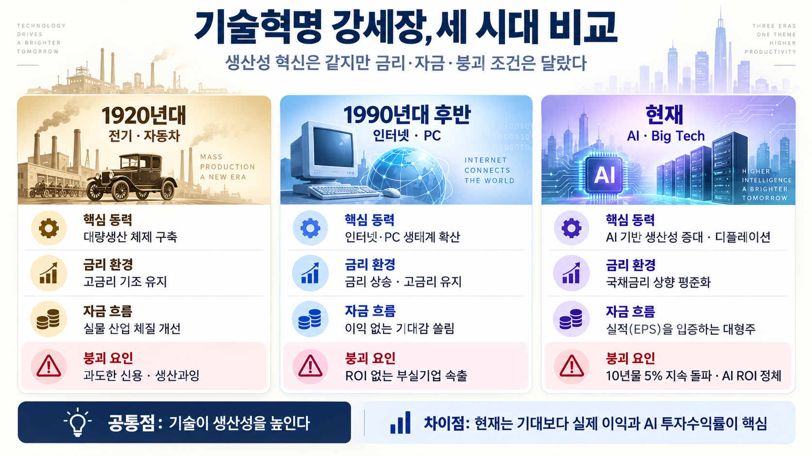 금리 5% 시대에 나스닥이 폭등하는 진짜 이유: 시장의 3가지 오해와 붕괴 Trigger
