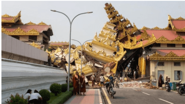 미얀마지진-참사현장