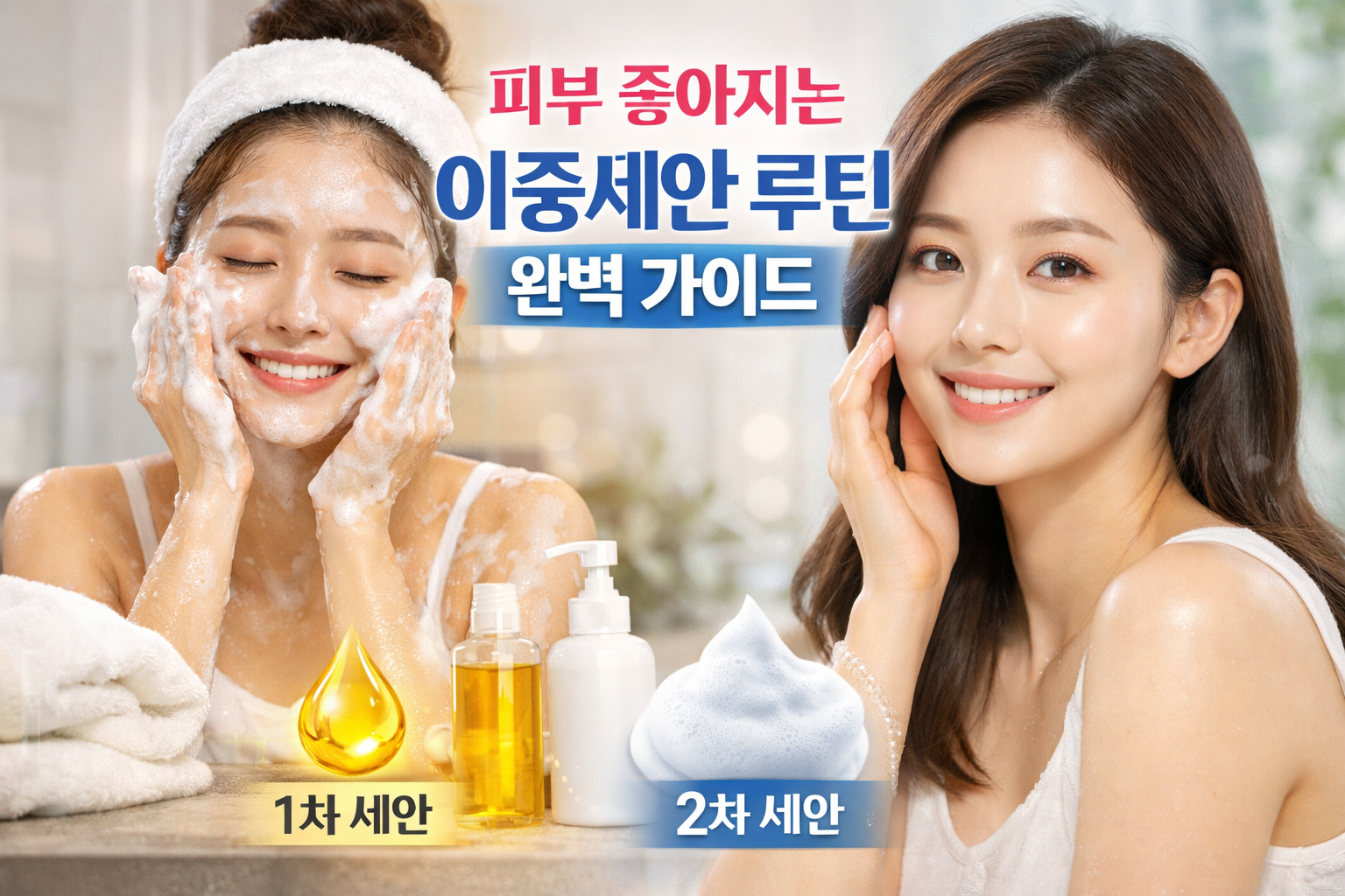 피부 좋아지는 클렌징