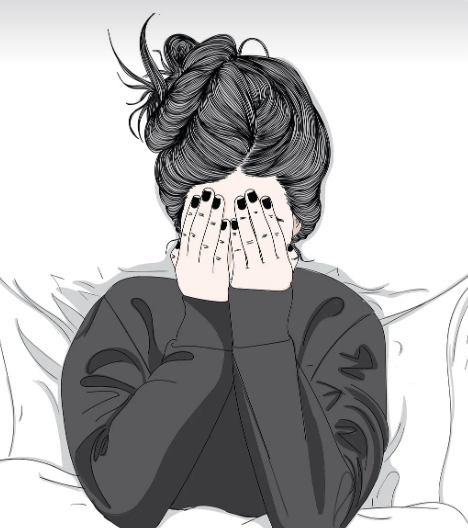 피로함을 보여주는 사진