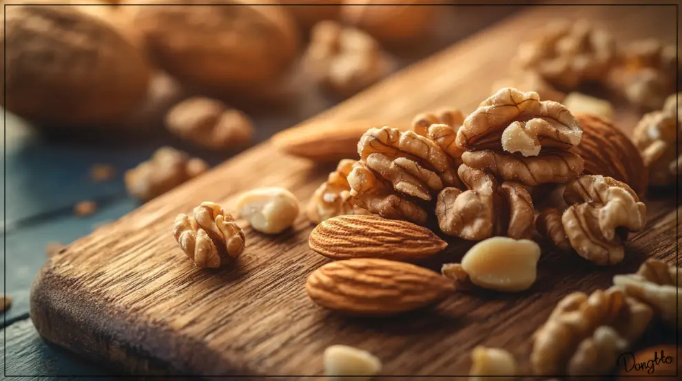 이명에-좋은-음식인-아몬드와-호두의-상세-사진