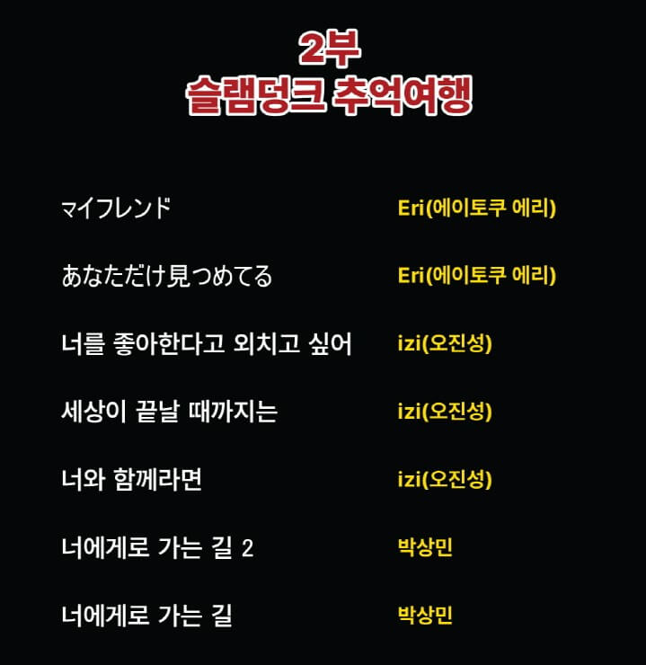 더 퍼스트 슬램덩크, 성남아트센터 오페라하우스 기본정보, 티켁가격, 성우진 및 아티스트, 프로그램 1부 2부 소개, 가는길 및 주차가격