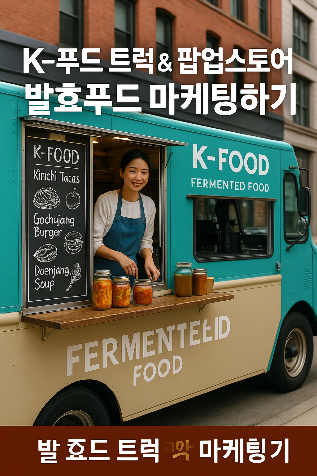 K-푸드 트럭 &amp; 팝업스토어에서 발효푸드 마케팅하기