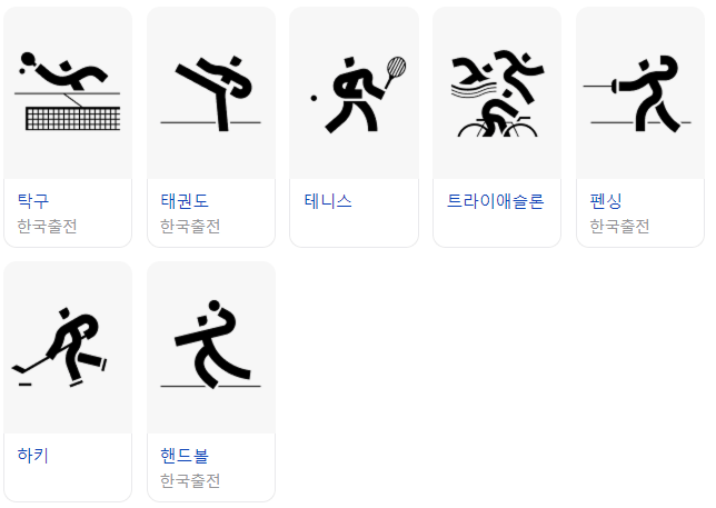 파리올림픽 종목