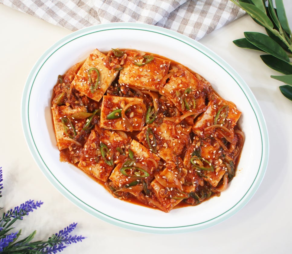 매콤 두부조림