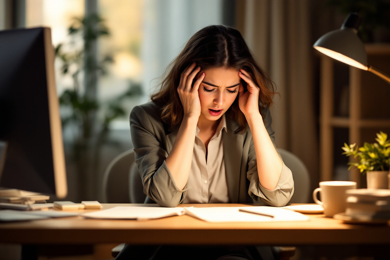 멜로토닌 부족으로 피로 집중력 저하