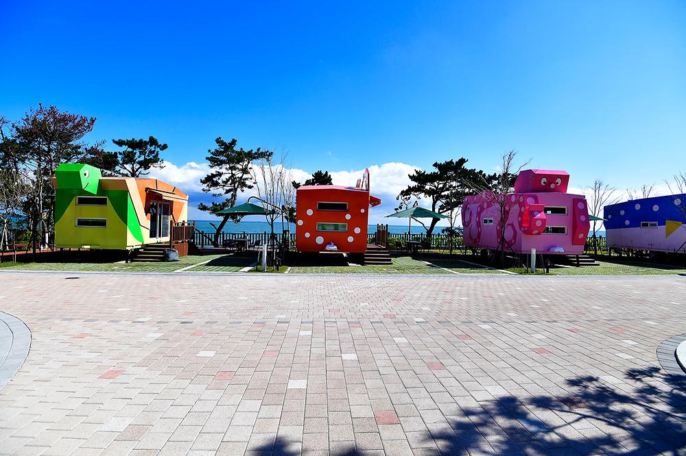 강동오토캠핑장. 울산광역시 북구 당사동 87