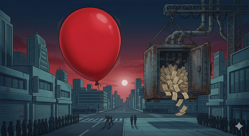 현금 지원 부작용 우려: 부풀어 오르는 물가 풍선과 무거워지는 국가 채무 금고