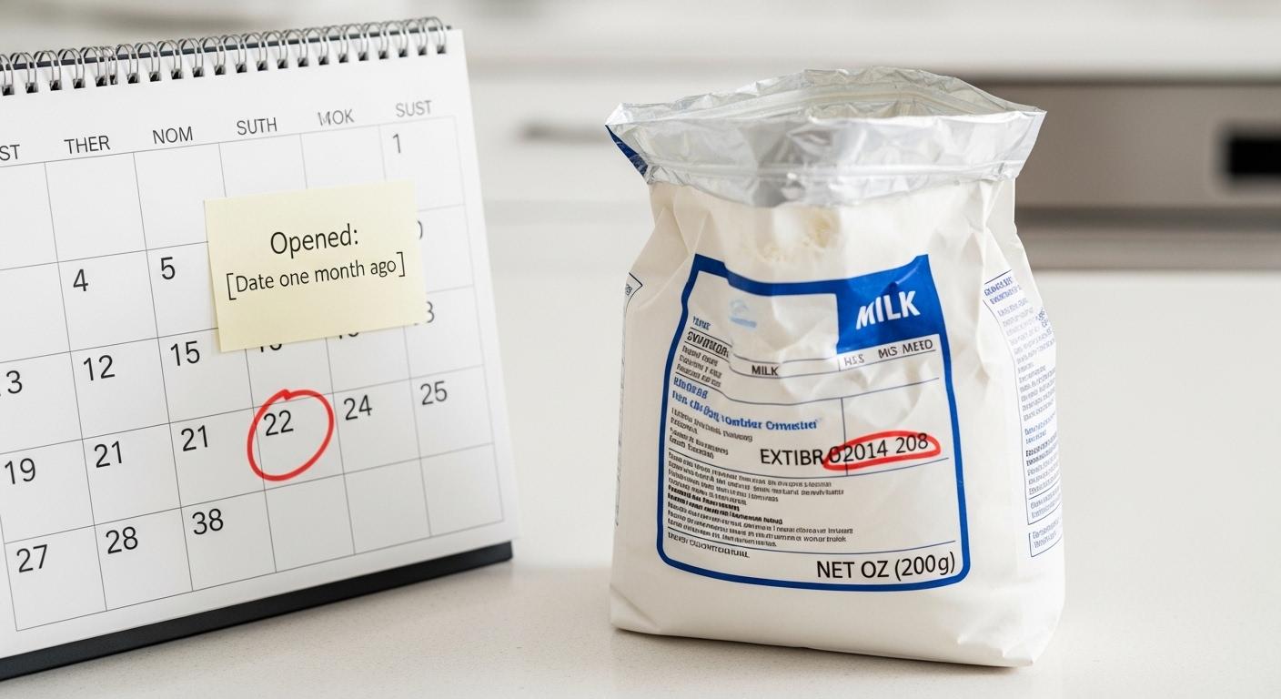 분유 개봉후 유통기한