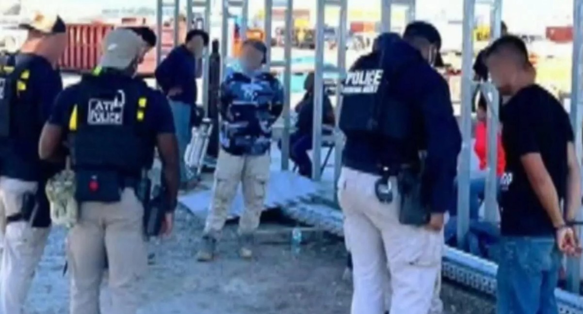 조지아주 체포현장