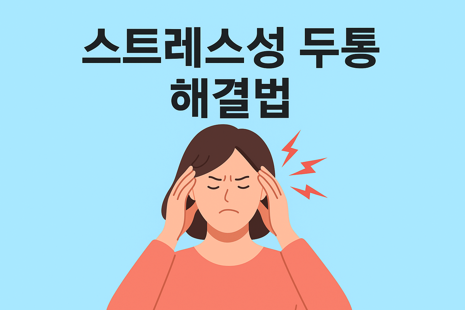 스트레스성 두통 해결법