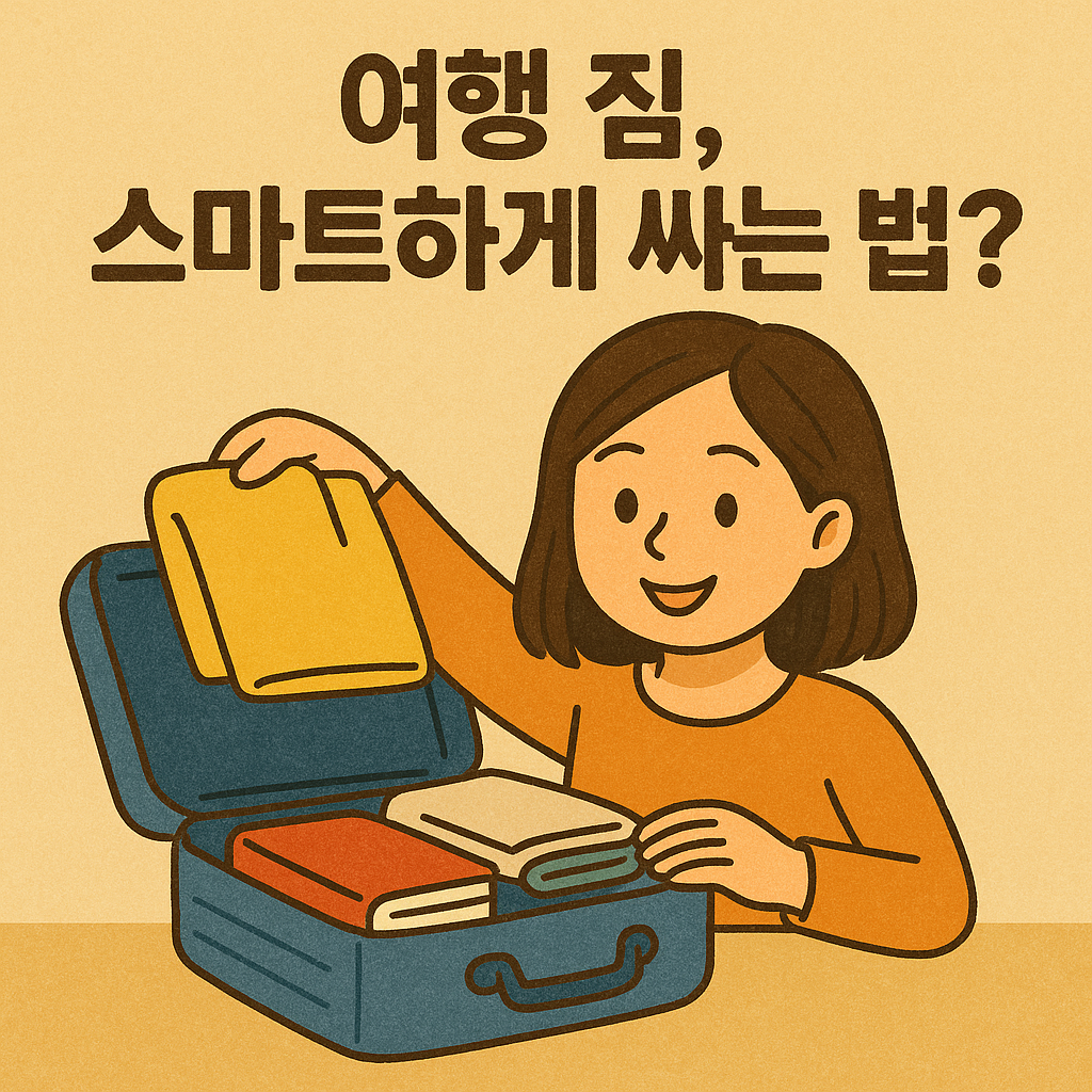 떠나기 전 짐 싸는 스트레스는 이제 그만! 가볍고 스마트하게 여행 짐 싸는 궁극의 꿀팁들을 대방출합니다. 짐 무게는 줄이고, 즐거움은 늘려보세요!