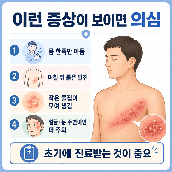 대상포진 초기증상