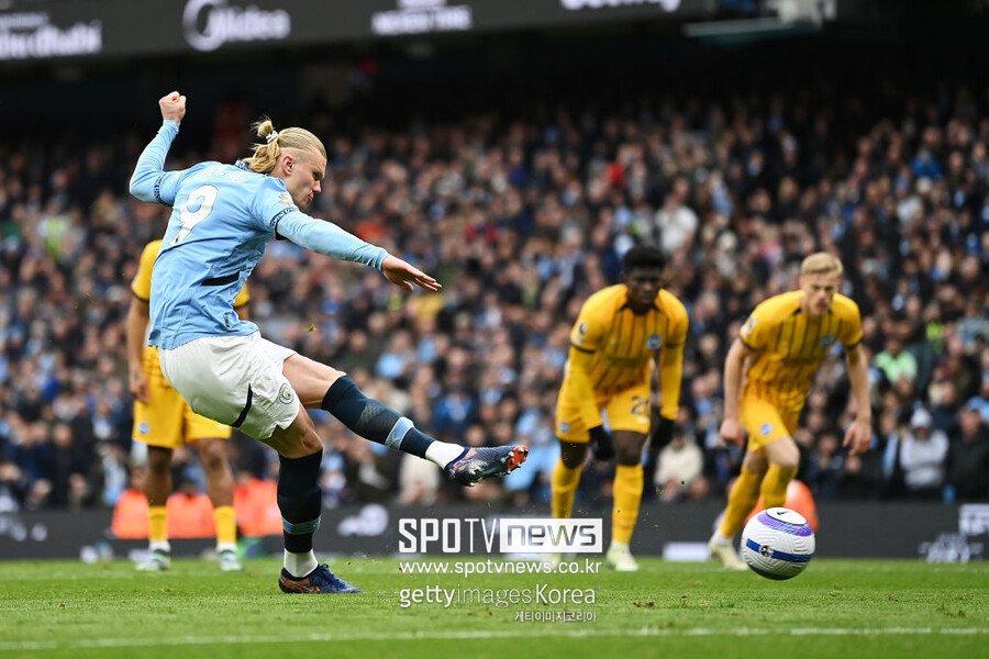 멘체스터 시티의 엘링 홀란드