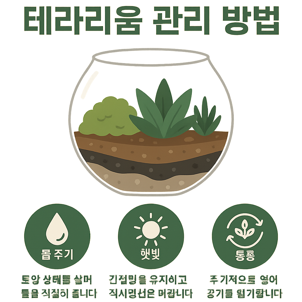 테라리움 관리법