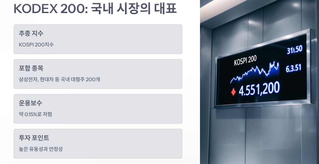 KODEX 200: 국내 시장의 대표