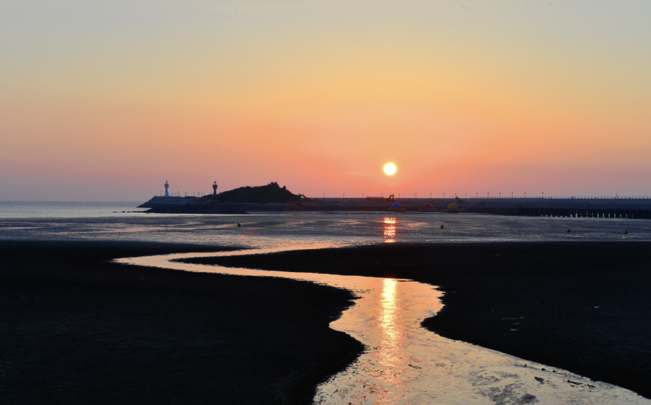 고창 고사포 해변