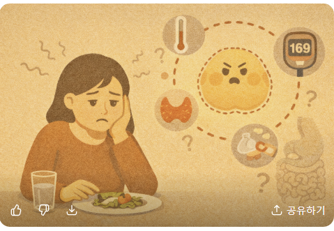 적게 먹어도 살찌는 의외의 이유?|식단보다 먼저 점검해야 할 몸의 신호 관련 사진