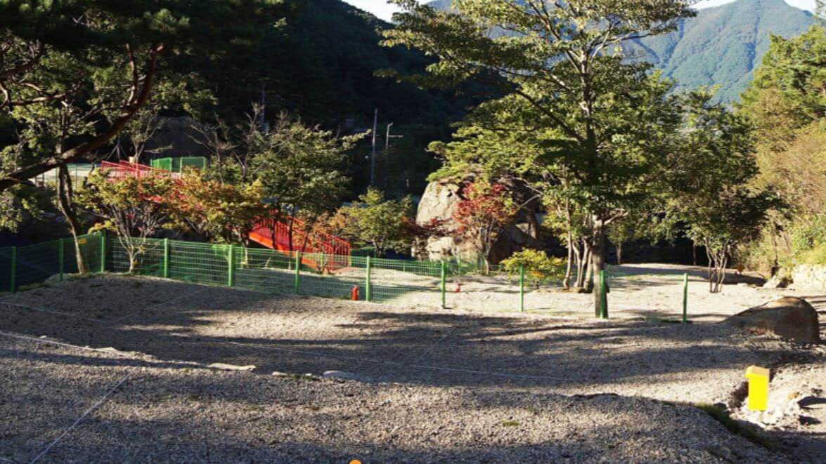 산청 지막골계곡 캠핑장