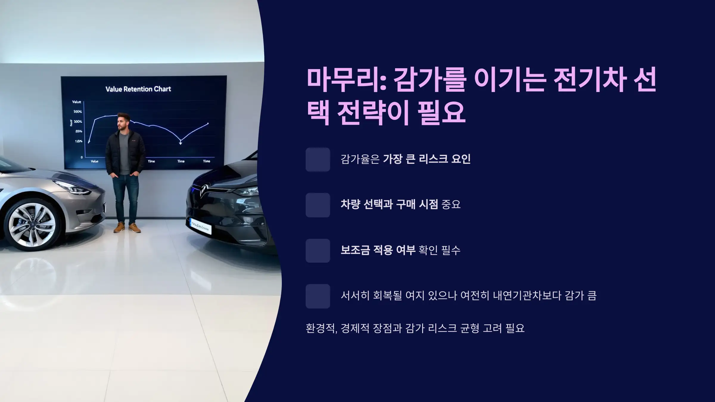 감가를 이기는 전기차 선택 전략이 필요